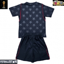 USA Bortedraktsett Barn VM 2026 Kortermet (+ Korte bukser)